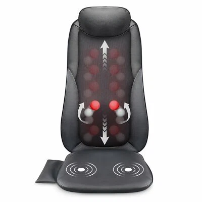 Snailax Shiatsu Back Massager with Heat, 3D Back Massager,Massage Chair Pad - Image 1 of 4