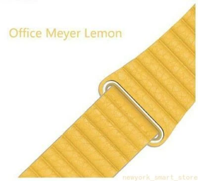 Correa de muñeca con lazo magnético de cuero para Apple Watch Series 9 8 7 6 5 4 3 SE 2 Foto 1 de 3