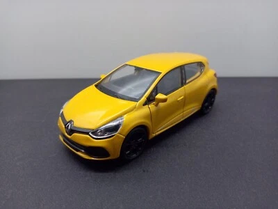 Welly Renault Sport Clio RS gelb Modellauto mit Rückzugmotor - Bild 1 von 4