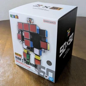Bandai Chogokin Rubik's Cube 145mm ABS Diecast Painted Action Figure Movable Toy - Picture 1 of 8