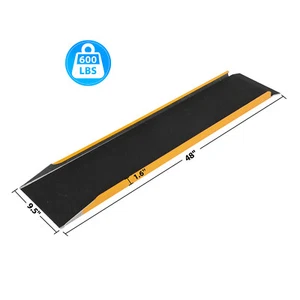 4FT Titan Ramps Shed Ramp Aluminum Loading Ramp 600 Lbs for Pick up Wholesale - Picture 1 of 5