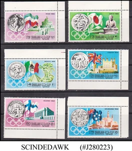 SHARJAH - 1968 GESCHICHTE DER OLYMPISCHEN SPIELE - 6V - NEUWERTIG NH - Bild 1 von 1