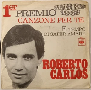 ROBERTO CARLOS - CANZONE PER TE - 1968 SPANISH 7" SINGLE PS, WOC, LATIN POP - Picture 1 of 4