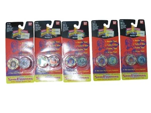 1994 Lot of 5 Packs of Power Rangers Spin Fighters Series II - Picture 1 of 4