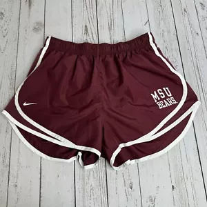 Nike DriFit Missouri State Bears Laufshorts Damen Large MSU weinrot weiß - Bild 1 von 9