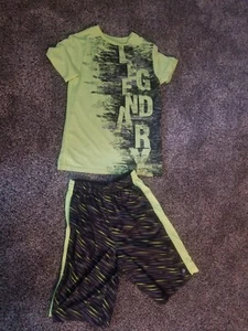 boys large clothes lot medium outfit shirt shorts Youth lg athletic clothing - Picture 1 of 4