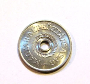 Ungarn 1966 - BP. 2 Filler Restrike Proof unc Münze - Bild 1 von 5
