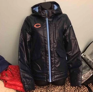 NIKE CHICAGO BEARS NFL Apparel Women's Overtime Padded Full Zip Jacket X-SMALL - Picture 1 of 4