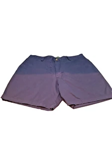 Dockers Shorts Chino Khaki Flat Front Men's Navy Blue  Size 38 - Picture 1 of 8