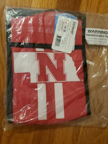 Nebraska Huskers Cornhusker NCAA Team Logo Insulated Lunchbox Lunch Bag FOCO Red Cover