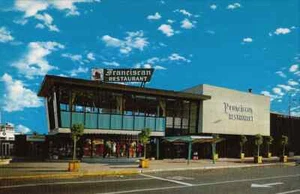 San Francisco CA "Franciscan Restaurant Fisherman's Wharf" Postcard California - Picture 1 of 2
