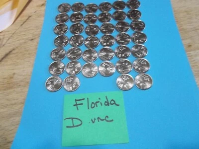 (40) 2004 Florida D State quarters  uncirculated - Image 1 of 3
