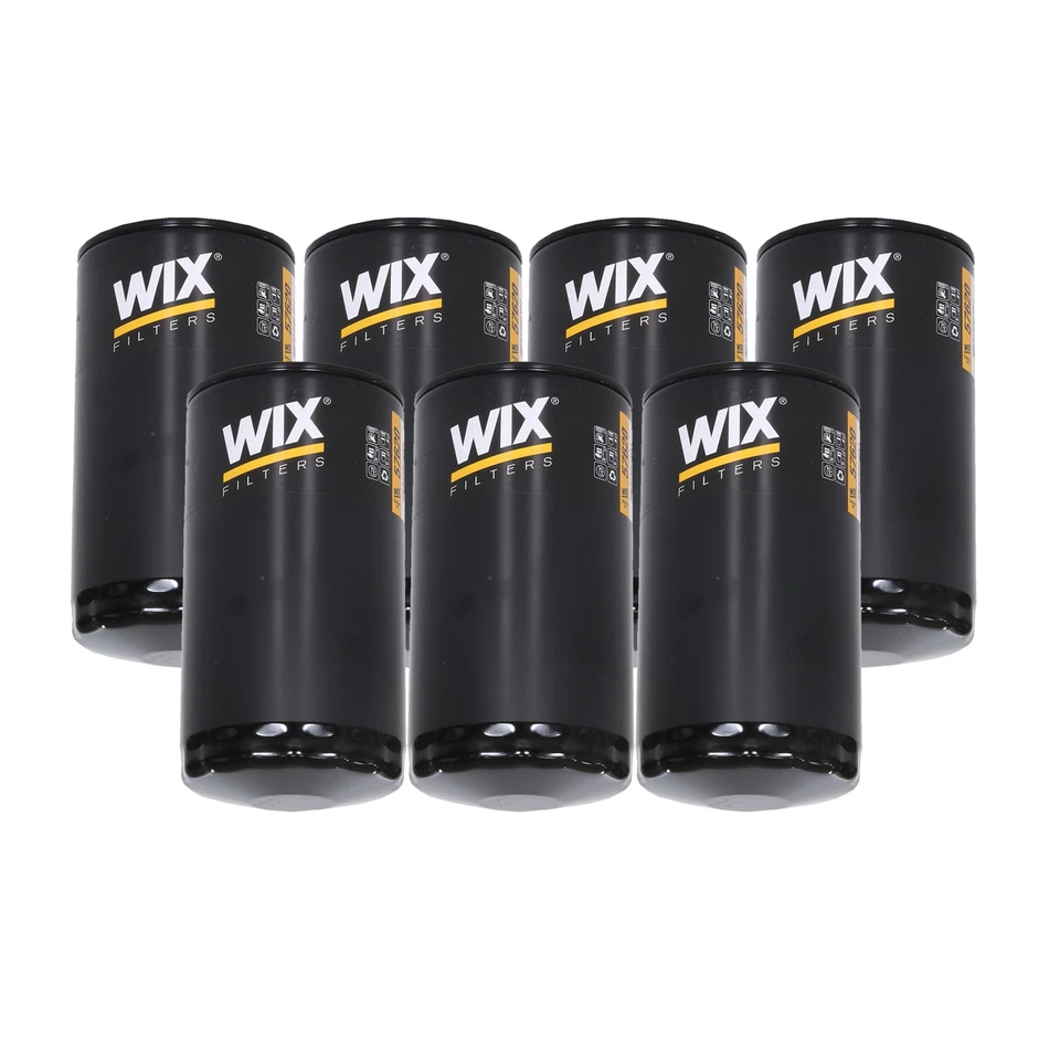 Juego Wix de 7 filtros de aceite de motor para Dodge Ram Sterling Truck L6 TDI Foto 1 de 1