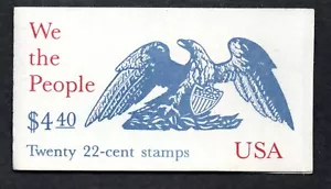 US Scott #BK162, Plate #1112, Complete booklet - Picture 1 of 2