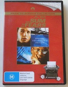The Sum Of All Fears, Special Collectors Edition (DVD, 2002) - Free Postage - Picture 1 of 1