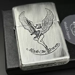 Accendino argento Zippo Biohazard Resident Evil 2 Made in Heaven Angel CAPCOM nuovo - Foto 1 di 8