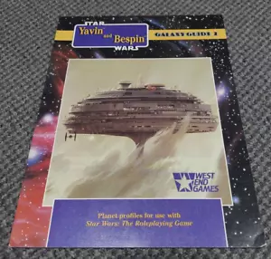 Star Wars - Yavin y Bespin - Galaxy Guide 2 - West End Games 40023 RPG - Imagen 1 de 4