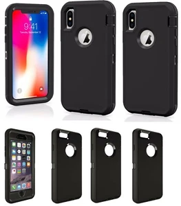 lot 5 for iPhone 15 14 13 12 11 max XR Defender Case Impact S21/S22/S23 5G - Picture 1 of 65