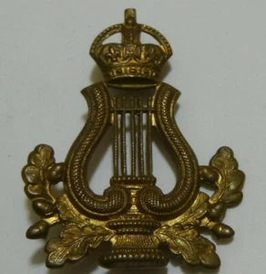 Hat Badge - Bandsmen Bandsman Music - Militaria - Imagen 1 de 5