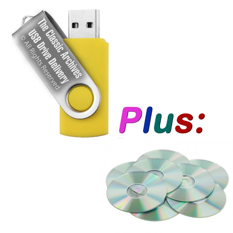 Add 32GB USB Flash Drive to your order, get all disks on USB drive WITH DISKS - Image 1 of 1
