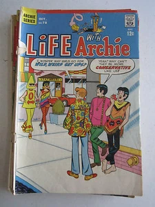 LOT OF 9 ARCHIE COMICS - SILVER AGE - .12 CENT COMICS - SEE PICS -LOT 2 -TUB CCB - Picture 1 of 9