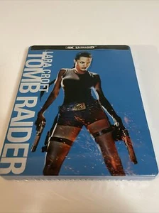 Lara Croft: Tomb Raider - 4K Steelbook - New/sealed - Ships Boxed - Loose Disc - Imagen 1 de 6