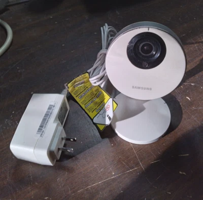Cámara de seguridad Samsung Smart Cam snh-p6410bn Wi-Fi inalámbrica bidireccional Talk Foto 1 de 4