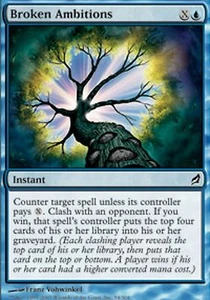 *MRM* FR/VF 4x Ambitions bris�es (Broken Ambitions) MTG LRW - Picture 1 of 1