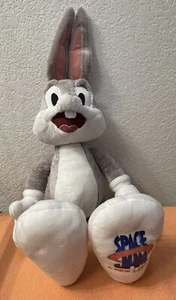 Build A Bear BAB Bugs Bunny Plüsch Space Jam A New Legacy 15 Zoll grau & weiß - Bild 1 von 5