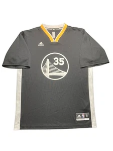 Adidas Golden State Warriors #35 Kevin Durant maglia grigio medio 2016 alternativa - Foto 1 di 9
