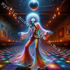 Digital Art Print Modern Wall Decor Downloadable Digital Dancing Skeleton - Picture 1 of 1