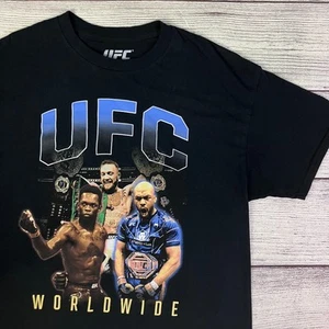 UFC Worldwide Connor McGregor, Israel Adesanya, Jon Jones T-shirt size Large - Imagen 1 de 8