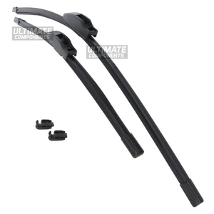 Front Windscreen Aero Wiper Blades Set For Lexus LC500 Coupe 2017-2025 Exact Fit - Picture 1 of 3