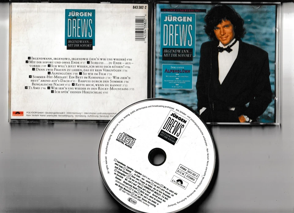 Irgendwann..mit dir sofort von Jürgen Drews | CD 1989 - Bild 1 von 1
