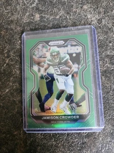 2020 Panini Prizm Green Jamison Crowder Card# 29 - Picture 1 of 2