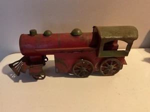 Tren de juguete de metal vintage de principios de 1900. - Imagen 1 de 12