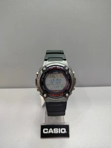 RARE CASIO W-S200H Mens 100M Tough Solar Black Digital Alarm Chronograph watch - Bild 1 von 12