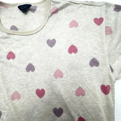 RACHEL ROY | Moletom feminino grande rosa roxo corações leve aconchegante macio - Imagem 1 de 4