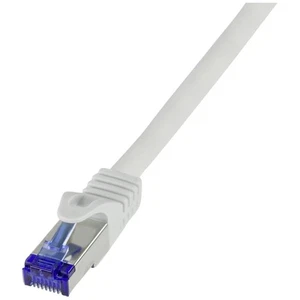 LogiLink C6A042S RJ45 Cat 6a S/FTP 1.5 m Grey Pack of 1 - Photo 1/1