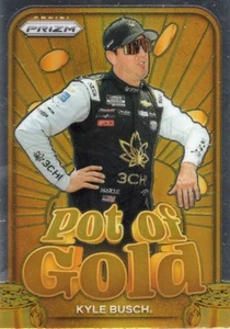 2024 Panini Prizm Racing Nascar POT OF GOLD card KYLE BUSCH - Picture 1 of 2