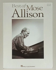 Best of Mose Allison Song Book Piano Vocal Sheet Music Lyrics - Picture 1 of 3