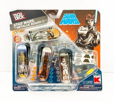 Tech Deck Star Wars Tabla de Skate Metálica 68 Set Santa Cruz KMart Exclusivo NUEVO Foto 1 de 3