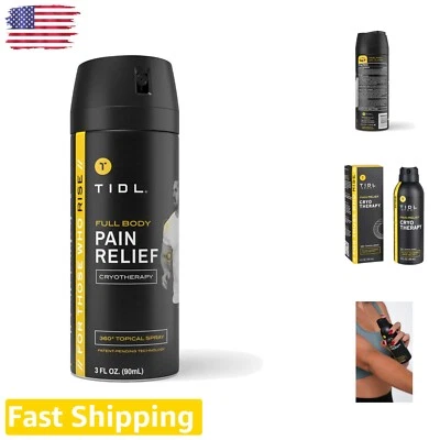 Spray de alivio del dolor dirigido para dolor muscular y articular - alivio de enfriamiento instantáneo Foto 1 de 4