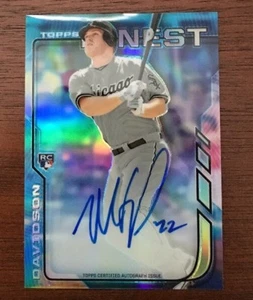 MATT DAVIDSON 2014 TOPPS FINEST AUTOGRAPHED SIGNED AUTO BASEBALL CARD RA-MD - Picture 1 of 1