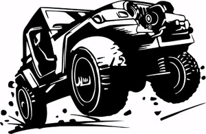 Calcomanía adhesiva de vinilo Mud Club Off Road 4 x 4 ventana de camión portátil - Imagen 1 de 2