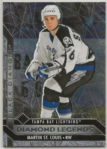 2020-21 UD Black Diamond Martin St. Louis Diamond Legends Tampa Bay /349 - Picture 1 of 1