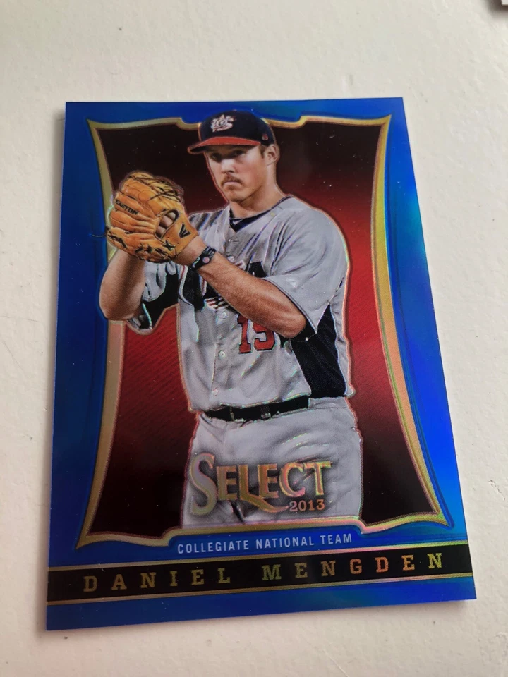 2013 Panini USA Baseball Select Blue Prizm Daniel Mengden 78 /199 - Image 1 of 1