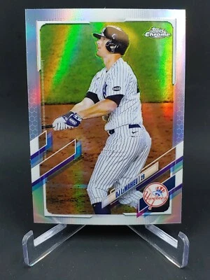 2021 Topps Chrome DJ LeMahieu #105 Refractor - Image 1 of 2