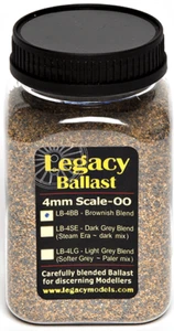 DCC Concepts - LB-4BB - 200g Brown Blend Ballast Tub 00 Gauge 4mm Scale T48 Post - Picture 1 of 6