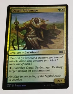 MTG Qasali Pridemage 267 2X2 Double Masters 2022 lámina común casi nueva x1 - Imagen 1 de 2